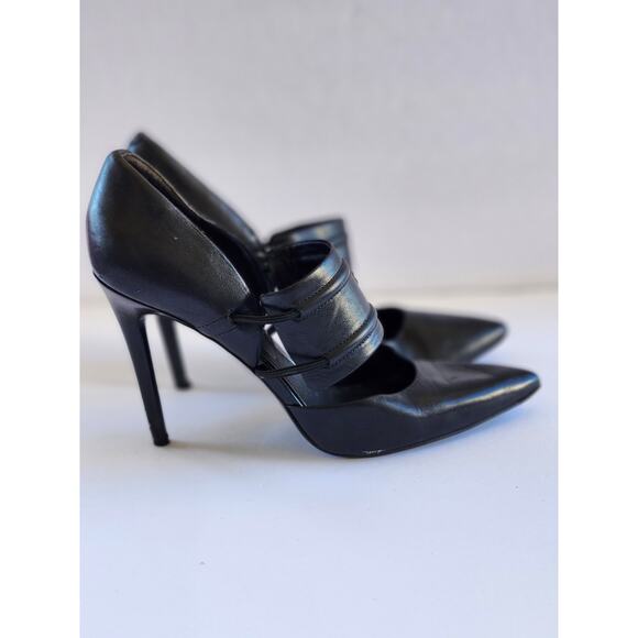 Kenneth Cole New York Water Black Leather Women's 9 Dress Pumps Regency S0070 - Picture 1 of 8